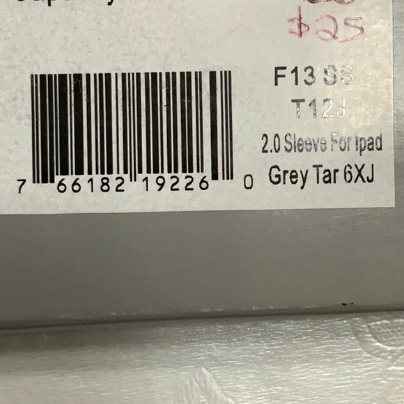 Jansport DIGITAL SLEEVE - Grey/ Tartan Plaid - Picture 6 of 6